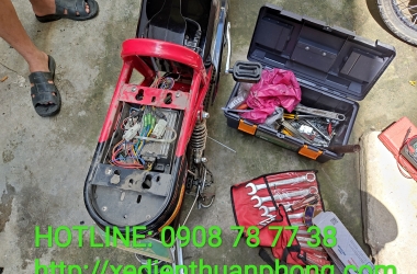 Sửa xe đạp điện tận nhà chuyên nghiệp tại Quận 12