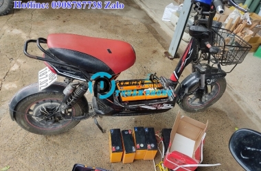 Thay bình acquy xe đạp điện tại nhà TP.HCM uy tín