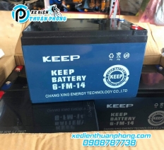 ẮC QUY XE ĐIỆN KEEP 12V14AH