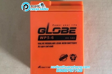 ẮC QUY XE ĐIỆN GLOBE 6V5AH