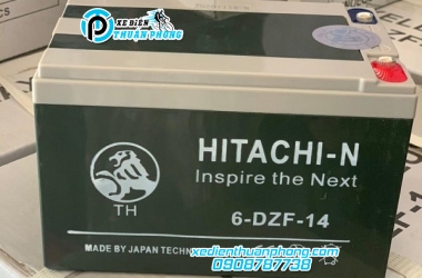 ẮC QUY XE ĐIỆN HITACHI 12V14AH