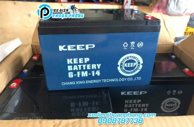 ẮC QUY XE ĐIỆN KEEP 12V14AH